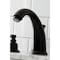 Kingston Brass Widespread Bathroom Faucet with Retail PopUp, Matte Black KB980FL - alternate 3